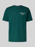 Carhartt Work In Progress T-Shirt mit Label-Stitching in Dunkelgruen, ...