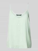 Vero Moda Trägertop aus Viskose-Leinen-Mix Modell 'MYMILO' in Schilf, ...