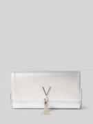 VALENTINO BAGS Portemonnaie mit Label-Detail Modell 'DIVINA' in Silber...