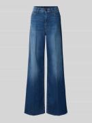 Marc Cain Wide Fit Jeans aus Baumwoll-Mix im 5-Pocket-Design in Marine...