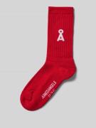Armedangels Socken aus Baumwoll-Mix Modell 'SAAMUS BOLD' in Rot, Größe...