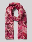 Codello Schal im Allover-Look in Pink, Größe 1