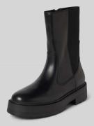 Geox Stiefeletten aus Leder mit Plateausohle Modell 'SPHERICA' in Blac...