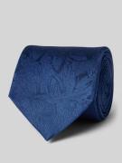 Monti Seidenkrawatte mit floralem Allover-Print (7 cm) in Marine, Größ...