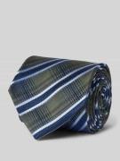 Monti Seidenkrawatte mit Allover-Print (7 cm) in Gruen, Größe 1