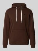 Scotch & Soda Hoodie mit Kapuze in Dunkelbraun, Größe L