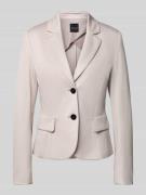 Marc Cain Blazer mit Reverskragen in Kitt, Größe 38