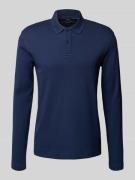 Christian Berg Men Regular Fit Poloshirt mit Knopfleiste in Dunkelblau...