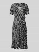 ZABAIONE Wickelkleid mit V-Ausschnitt Modell 'Ce44ce' in Weiss, Größe ...