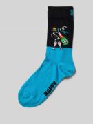 Happy Socks Socken mit Motiv-Stitching Modell 'Let´s Celebrate' in Tue...
