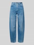 Marc Cain Relaxed Fit High Waist Jeans mit Teilungsnähten in Marine, G...