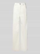 Samsøe Samsøe Jeans mit weitem Bein Modell 'REBECCA' in Weiss, Größe 2...
