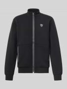 EA7 Emporio Armani Regular Fit Sweatjacke mit Viskose-Anteil Modell 'T...