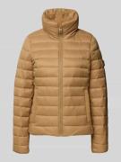 Marc O'Polo Regular Fit Steppjacke mit Leistentaschen in Sand, Größe 3...