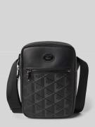 Lacoste Kameratasche mit Rindsleder in Black, Größe 1