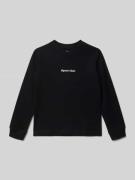 Jack & Jones Sweatshirt mit Label-Stitching Modell 'NORREBRO' in Black...