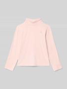 Mayoral Longsleeve mit Stehkragen in Rosa, Größe 110