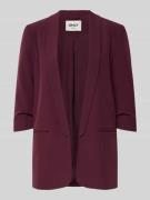 Only Regular Fit Longblazer mit 3/4-Arm Modell 'ELLY' in Bordeaux, Grö...