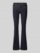 Only Flared Fit Jeans aus Baumwoll-Mix Modell 'BLUSH' in Dunkelblau, G...