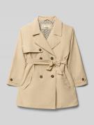 Mango Trenchcoat mit Reverskragen in Camel, Größe 128