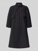 Christian Berg Woman Selection Knielanges Kleid aus Taft in Black, Grö...