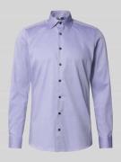 OLYMP Level Five Slim Fit Business-Hemd mit Kentkragen in Flieder, Grö...
