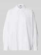 Drykorn Relaxed Fit Bluse mit Knopfleiste Modell 'MOYALA' in Weiss, Gr...