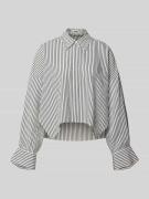 Drykorn Relaxed Fit Hemdbluse mit verdeckter Knopfleiste Modell 'OSHIA...