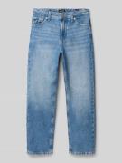 Jack & Jones Relaxed Fit Jeans im Used-Look Modell 'CHRIS' in Blau, Gr...