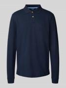 MCNEAL Regular Fit Poloshirt mit Label-Stitching in Dunkelblau, Größe ...