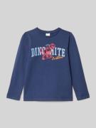 s.Oliver RED LABEL Regular Fit Langarmshirt aus reiner Baumwolle in Ma...