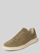 DIGEL Sneaker mit Label-Detail in Oliv, Größe 40