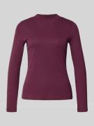 Christian Berg Woman Longsleeve mit Stehkragen in Kirsche, Größe XL