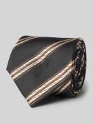 JOOP! Collection Krawatte aus reiner Seide in Black, Größe 1