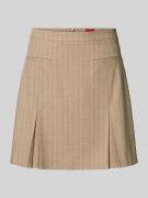 HUGO Mini-Rock mit Nadelstreifenmuster Modell 'RAMOLA' in Sand, Größe ...