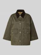 Drykorn Jacke mit Pattentaschen Modell 'ANS' in Oliv, Größe 38