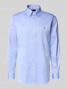 Polo Ralph Lauren Regular Fit Business-Hemd mit Button-Down-Kragen in ...