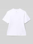 Jack & Jones T-Shirt mit Rundhalsausschnitt Modell 'URBAN EDGE' in Wei...