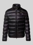 Blauer Usa Daunenjacke mit Zweiwege-Reißverschluss Modell 'BELMONT' in...