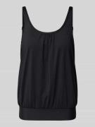 LASCANA Tankini-Oberteil mit U-Ausschnitt in Black, Größe 38