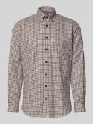 ETERNA Modern Fit Business-Hemd mit Button-Down-Kragen in Hazel, Größe...