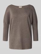 FREE/QUENT Strickpullover aus Viskose-Mix mit 3/4-Arm Modell 'JONE' in...
