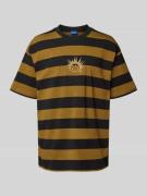 Hugo Blue Regular Fit T-Shirt aus reiner Baumwolle in Oliv, Größe M