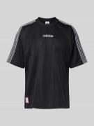 adidas Originals T-Shirt mit Label-Stitching in Black, Größe L