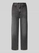 Jake*s Casual Jeans mit elastischem Bund im Used-Look in Mittelgrau, G...
