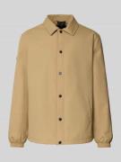 Superdry Jacke mit Umlegekragen und Eingrifftaschen in Hellbraun, Größ...