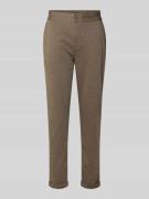 FREE/QUENT Slim Fit Stoffhose mit fixierten Abschlüssen Modell 'Nanni'...