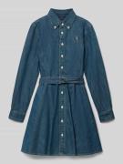 Polo Ralph Lauren Teens Jeanskleid mit Knopfleiste in Jeansblau, Größe...