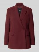 Mango Regular Fit Blazer mit Reverskragen Modell 'IGUANA' in Bordeaux,...