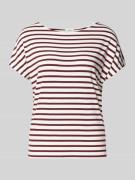 s.Oliver RED LABEL Relaxed Fit T-Shirt aus Viskose-Mix in Kirsche, Grö...